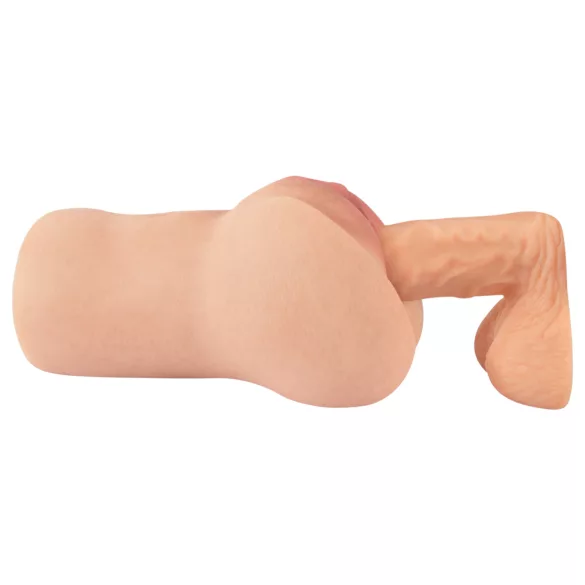 Realistixxx Real Stroker - vaginǎ și masturbator anal realist (culoare corporală)