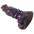 Beasty Cocks Tech-Zilla Bang - dildo monstru cu ventuză (mov)
