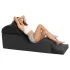 Șezlong înclinabil Liberator Aria Flip - mobilier sexual rabatabil (negru)