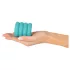 You2Toys - Set de inele 3în1 pentru penis și scrot (turcoaz)