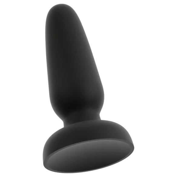 Black Velvets - dop anal din silicon cu ventuză (negru) - S