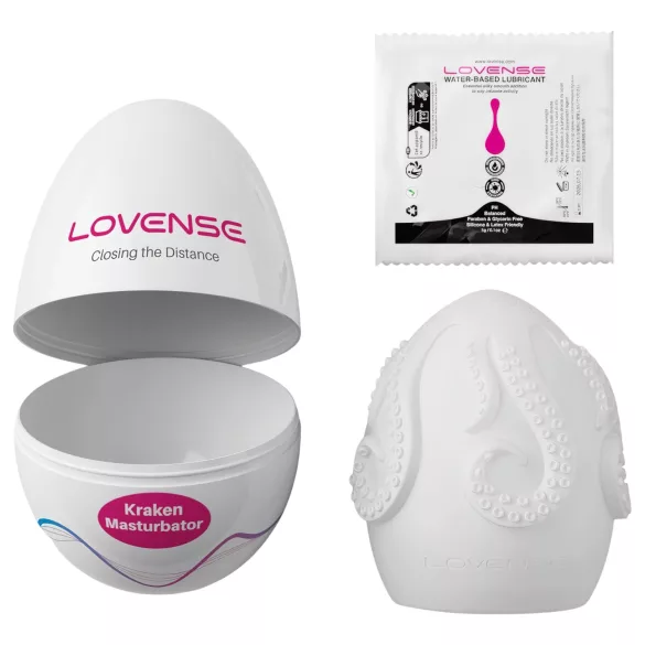 LOVENSE Kraken - ou de masturbare - 1 buc (alb)