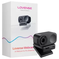 Lovense Webcam 2 - cameră web AI pentru streaming (negru)