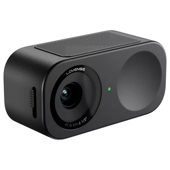 Lovense Webcam 2 - cameră web AI pentru streaming (negru)