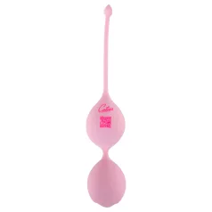 Cuties - bile geisha din silicon cu două bile (roz)