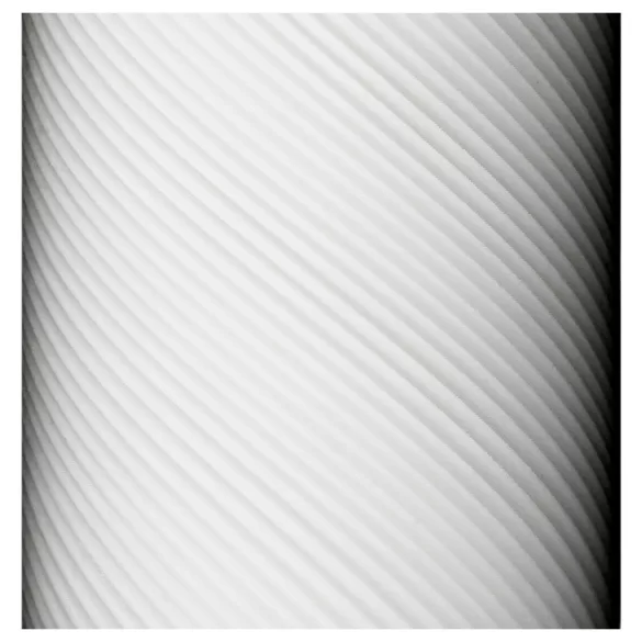 TENGA 3Dx Zen - masturbator cu model 3D (alb)