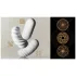 TENGA 3Dx Zen - masturbator cu model 3D (alb)