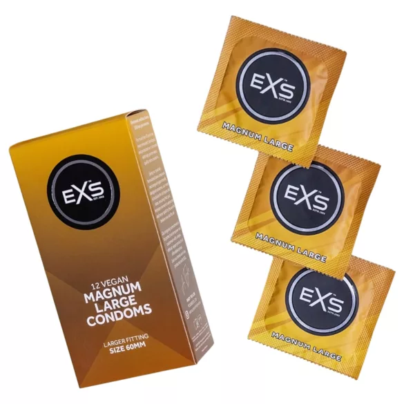 EXS Magnum - prezervative 60 mm (12 bucăți)