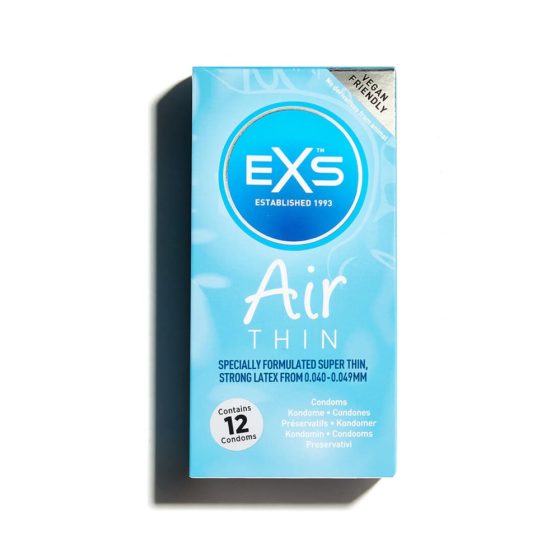 EXS Air Thin - prezervativ din latex (12 bucăți)