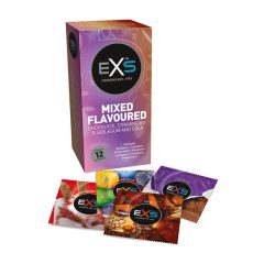 EXS Mixed - prezervative - gusturi mixte (12 bucăți)