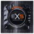 EXS Black - prezervative din latex - negre (100 buc)