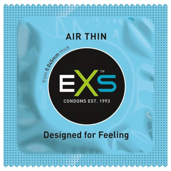 EXS Air Thin - Prezervative latex ultra-subțiri (100 buc)