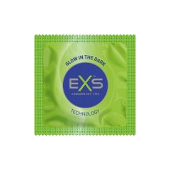 EXS Glow - prezervative vegane fosforescente (100 bucăți)