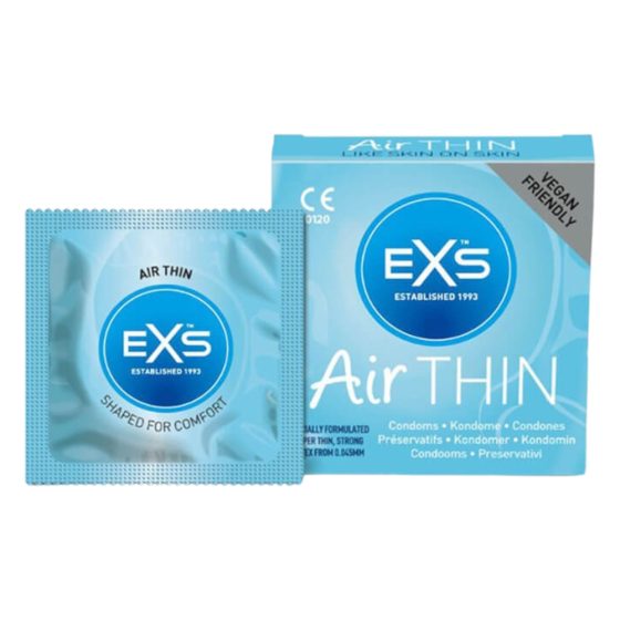EXS Air Thin - prezervativ din latex (3buc)
