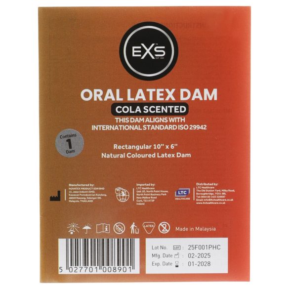 EXS - folie protecție orală - aromă cola