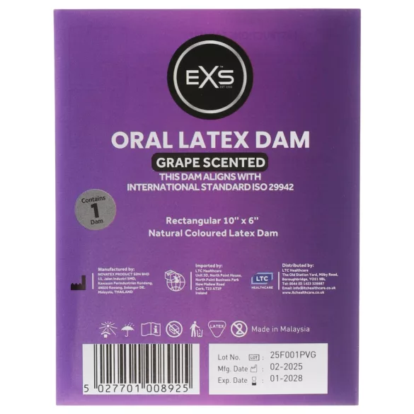 EXS - cârpă pentru sex oral - aromă de struguri