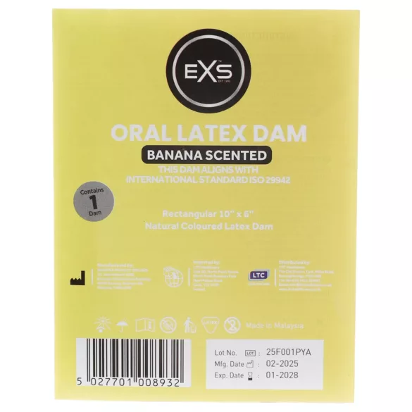 EXS - folie pentru sex oral - aromă de banană