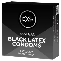 EXS Black - prezervative negre (48 bucăți)