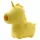 Unihorn Bean Blossom - vibrator clitoris unicorn reîncărcabil - galben