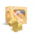 Unihorn Bean Blossom - vibrator clitoris unicorn reîncărcabil - galben