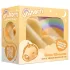 Unihorn Bean Blossom - vibrator clitoris unicorn reîncărcabil - galben