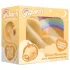 Unihorn Bean Blossom - vibrator clitoris unicorn reîncărcabil - galben