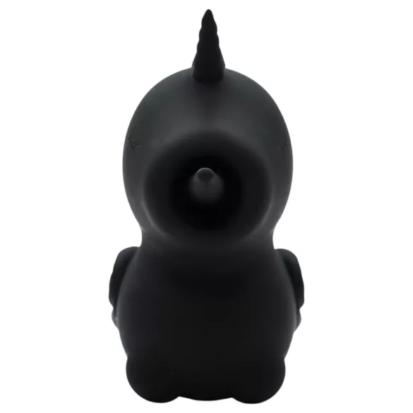 Unihorn Wild Spirit - vibrator clitoridian unicorn reîncărcabil - negru