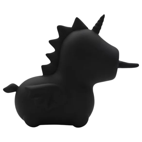 Unihorn Wild Spirit - vibrator clitoridian unicorn reîncărcabil - negru