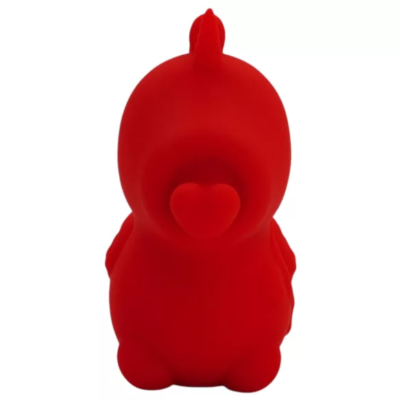 Unihorn Cupid's Beau - vibrator clitoridian unicorn reîncărcabil - roșu