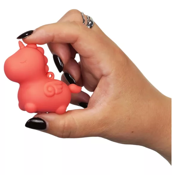 Unihorn - Mini vibrator pentru stimularea clitorisului (piersică)