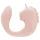 Unihorn C-Horse - vibrator pentru punctul G și clitoris (coral)