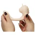 Unihorn C-Horse - vibrator pentru punctul G și clitoris (coral)