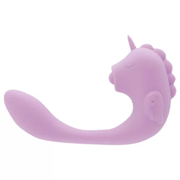 Unihorn C-Horse - vibrator pentru punctul G și pentru stimularea clitoriană (mov)