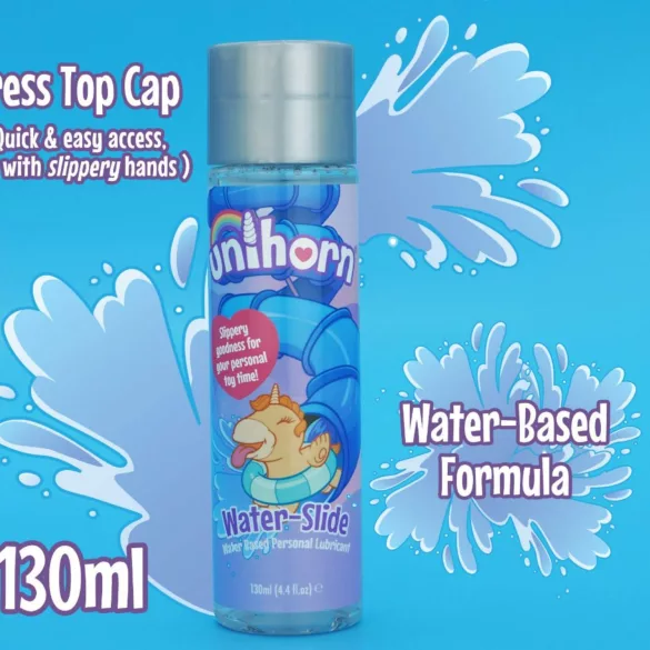 Unihorn Water-Slide - lubrifiant pe bază de apă (130ml)