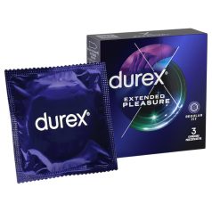   Durex Extended Pleasure - prezervative cu efect întârziat - 56mm (3buc)