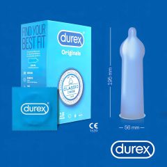 Durex Classic - prezervativ (18 bucăți)