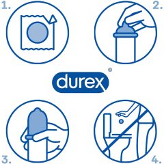   Durex Invisible Extra Sensitive - prezervativ subțire, extra sensibil (10 buc.) -