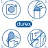 Durex Invisible Slim - prezervative ultra subțiri - 10 bucăți