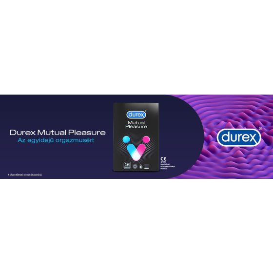 Durex Mutual Plăcere - Prezervative cu efect de întârziere (16 buc)
