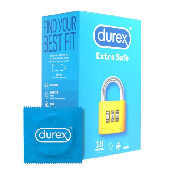 Durex Extra Safe - prezervative sigure (18 buc)