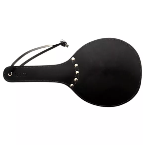 Rouge - paletă din piele naturală - față dură și moale - roșu