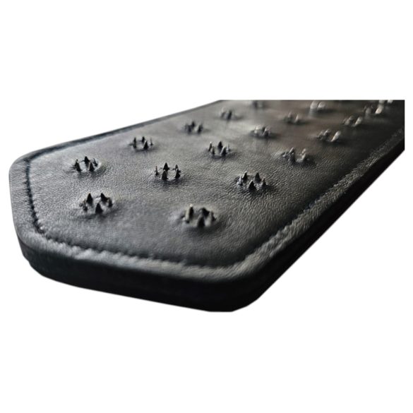 Rouge - paletă din piele naturală cu ținte - negru