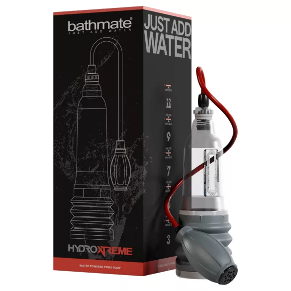 Bathmate HydroXtreme 5 - pompă hidro, fără accesorii (transparentă)
