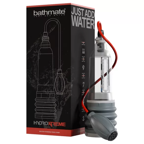 Bathmate HydroXtreme 8 - pompă hidraulică, fără accesorii (transparentă)