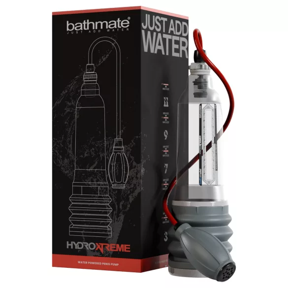 Bathmate HydroXtreme 9 - hidropompă, fără accesorii (transparentă)