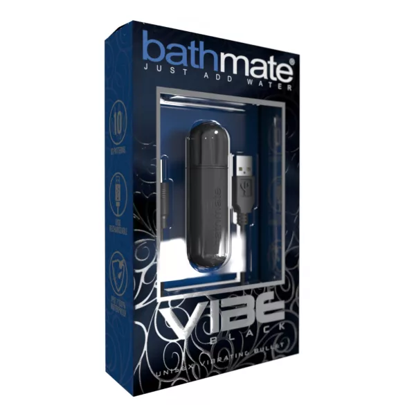 Bathmate Vibe - ou vibrator cu acumulator (negru)