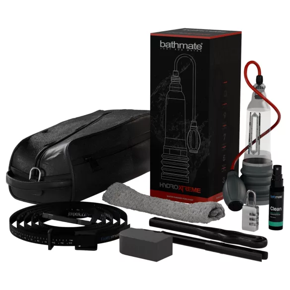 Bathmate HydroXtreme 6 - set cu hidropompă (transparent)