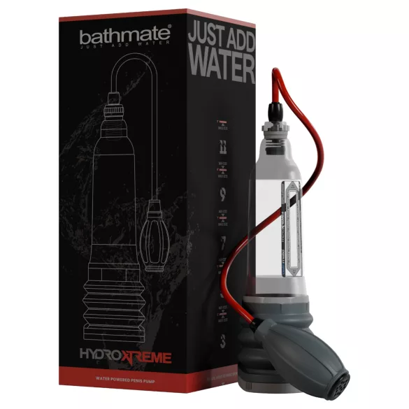 Bathmate HydroXtreme 6 - set cu hidropompă (transparent)