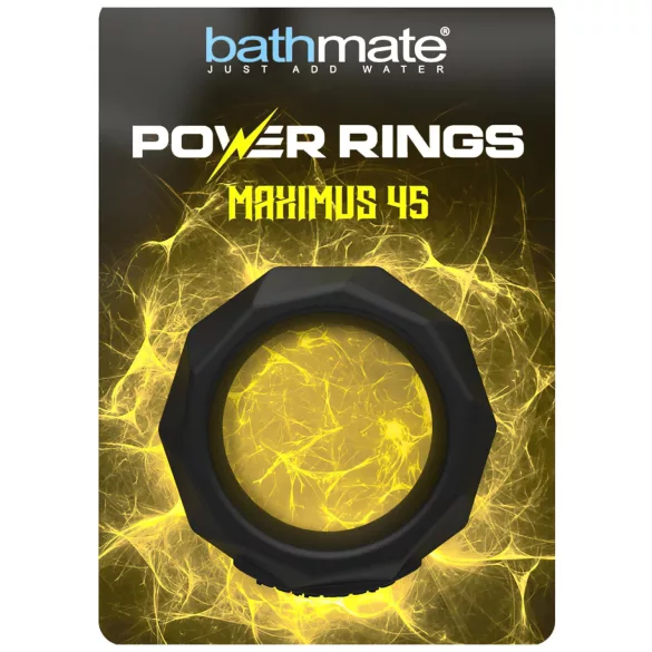 Bathmate Maximus 45 - inel pentru penis din silicon (negru)