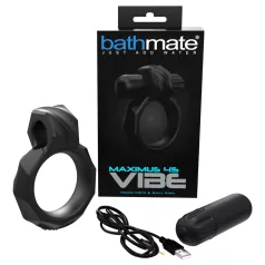   Bathmate Maximus Vibe 45 - inel penian vibrator reîncărcabil (negru)